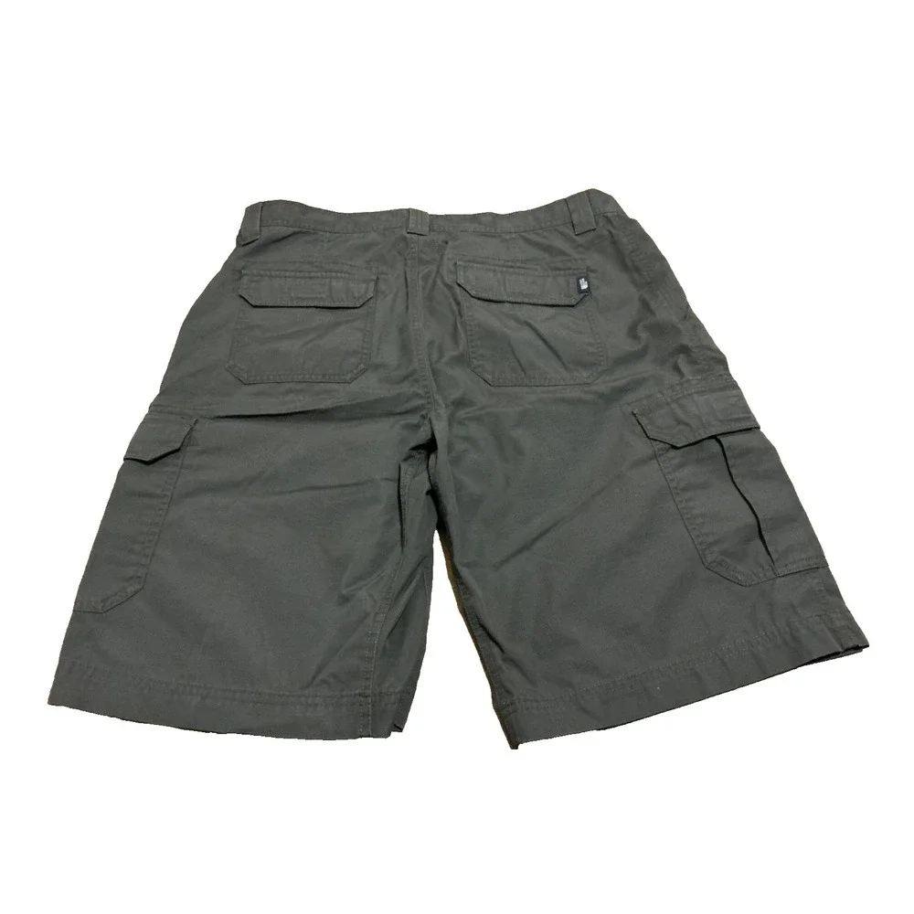 The North Face Hiking Shorts Mens 36 X 11 Gray Cargo Pockets Outdoor Utility
